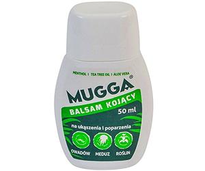 Mugga Baume apaisant pour piqûres d'insectes, piqûres d'insectes, brûlures, 50 ml