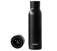 MUGGO BOTTLE Bouteille isotherme 600 ml - Gourde Acier Inoxydable - Affichage LED Température - Alarme hydratation - Double paroi isolée sous vide - Café Thé - Thermos réutilisable sans BPA écologique