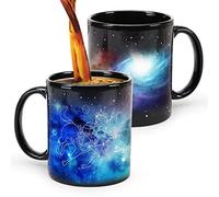 MUGKISS Tasse Sagittaire, tasse de café constellation, décoloration de l'eau chauffée 11oz