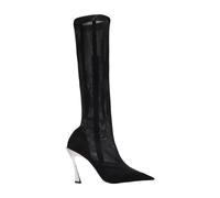 Mugler - Bottes Noires à Talons Hauts Genou - Femme - Chaussures - Noir - Taille: 36 EU