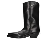 Mugler Bottes noires Nero Neri e Grigi 37