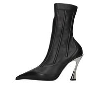 Mugler Bottes noires Nero Neri e Grigi 37