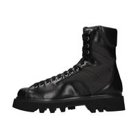 Mugler Bottes noires Nero Neri e Grigi 42
