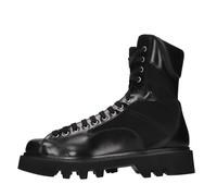 Mugler Bottes noires Nero Neri e Grigi 42