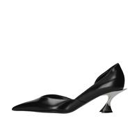 Mugler Chaussures avec talon noir Nero Neri e Grigi 38½