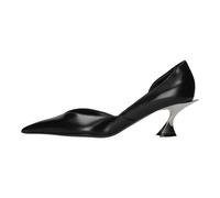 Mugler Chaussures avec talon noir Nero Neri e Grigi 38