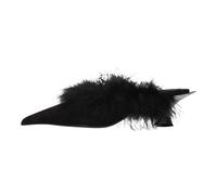 Mugler - Fang 95 Mules - Femme - Chaussures - Noir - Taille: 42 EU