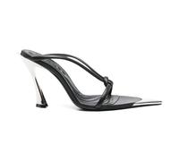 Mugler - Mules noires élégantes - Femme - Chaussures - Noir - Taille: 38 1/2 EU