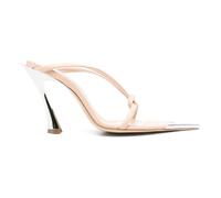 Mugler - Mules Nude Élégantes pour Femmes - Femme - Chaussures - Beige - Taille: 38 1/2 EU