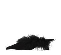 Mugler - Fang 95 Mules - Femme - Chaussures - Noir - Taille: 39 1/2 EU