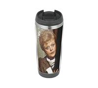 mugmart Angela Lansbury Jessica Fletcher - Tasse de voyage, tasse isotherme pour boissons chaudes et froides