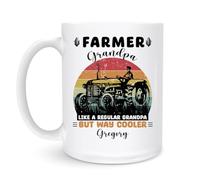 Mugs Comme Un Grand-Père Ordinaire, Mais Bien Plus Cool 330Ml Tasses Pratiques Porcelaine Tasse Pour Homme Famille Lait