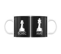 Mugs couple Échec et Mat | Tasses Duo Amour