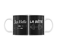 Mugs couple Le Belle et la Bête | Tasses Duo Amour