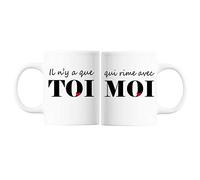 Mugs couple toi avec moi | Tasses Duo Amour