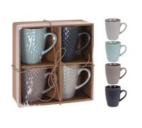 Excellent Houseware Lot de 4 tasses (300 ml)