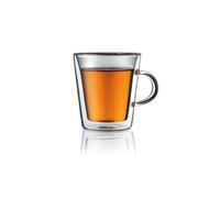 Mugs en Verre Double Paroi Bodum Canteen Par Deux Incolore G