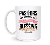 Mugs Épouse Du Pasteur Personnalisé 330Ml Tasses Drôle Pratiques Tasse Pour Chocolat Chaud Collègue Ami
