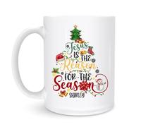Mugs Jésus À Noël 330Ml Mug Céramique Porcelaine Tasses Pour Famille Thé Eau