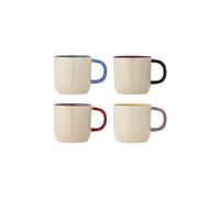 Mugs lot de 4 en grès multicolore Vista