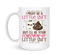 Mugs Mais Je Serai Ton Petit Pour Toujours 330Ml Tasse Pratiques Drôle Tasses Pour Lait Collègue Ami