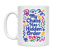 Mugs Mon Chaos Recèle Un Ordre Caché Mug À Café 330Ml