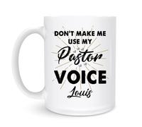 Mugs Ne Me Forcez Pas À Utiliser Mon Pasteur 330Ml Tasses Porcelaine Avec Poignée Tasse Pour Collègue Lait Chocolat Chaud