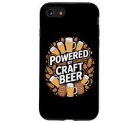 Mugs Powered by Craft Beer Brew Lover Coque pour iPhone SE (2020) / 7/8