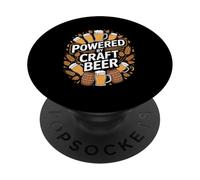 Mugs Powered by Craft Beer Brew Lover PopSockets PopGrip Adhésif