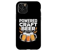 Mugs Powered by Craft Beer Drink Lover Coque pour iPhone 11 Pro