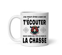 MugSmile Mug chasse Faisan l'air de t'écouter humour chasseur Tasse chasse