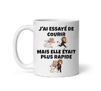 MugSmile Mug EVG humour lion futur marié courrir humour Tasse EVG