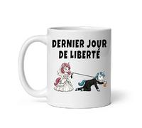 MugSmile Mug EVG licorne dernier jour de liberté enterrement de vie de garçon Tasse EVG