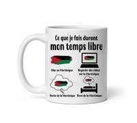 MugSmile Mug Martinique durant temps libre humour voyage Tasse Martinique