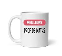 MugSmile Mug meilleure prof de maths femme mathématiques tasse femme