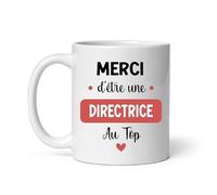 MugSmile Mug Merci d'être une directrice au top Tasse directrice femme