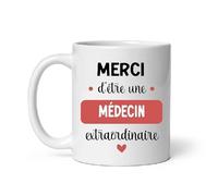 MugSmile Mug Merci d'être une médecin extraordinaire Tasse médecin femme