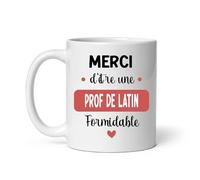 MugSmile Mug merci etre prof de latin formidable tasse femme