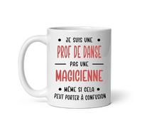 MugSmile Mug prof de danse pas magicienne drôle tasse femme