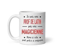 MugSmile Mug prof de latin pas magicienne tasse femme