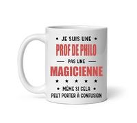 MugSmile Mug prof de philo pas magicienne humour tasse femme