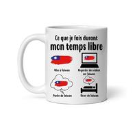 MugSmile Mug Taïwan durant temps libre humour voyage Tasse Taïwan