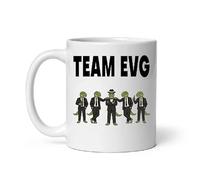 MugSmile Mug Team EVG t rex dinosaure enterrement de vie de garçon Tasse EVG