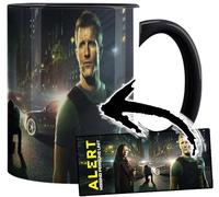 MUGSVILLE Alert Missing Persons Unit Scott Caan Dania Ramirez Tasse Ceramique Intérieure et Poignée Noire Mug