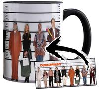 MUGSVILLE Arrested Development Jason Bateman Tasse Ceramique Intérieure et Poignée Noire Mug