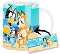 MUGSVILLE Bluey Bingo Bandit Chilli B Tasse Ceramique Mug