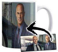 MUGSVILLE Law & Order Organized Crime Christopher Meloni Tasse Ceramique Mug