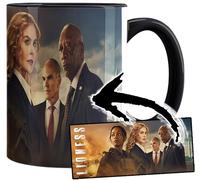 MUGSVILLE Lioness Zoe Saldaña Nicole Kidman Tasse Ceramique Intérieure et Poignée Noire Mug