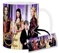 MUGSVILLE Once Upon A Time Jennifer Morrison Lana Parrilla Robert Carlyle Tasse Ceramique Mug