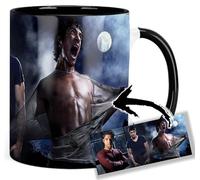 MUGSVILLE Teen Wolf Tyler Posey Tasse Ceramique Intérieure et Poignée Noire Mug